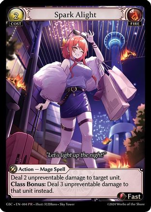 Spark Alight (004) - Promotional Cards