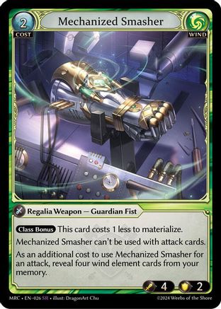 Mechanized Smasher (026) - Mercurial Heart