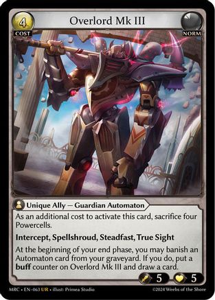 Overlord Mk III (063) - Mercurial Heart Foil