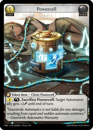 Powercell (64B) (64B) - Mercurial Heart Foil