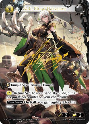 Sadi, Blood Harvester (CSR) (069) - Mercurial Heart