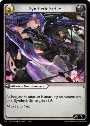 Synthetic Strike (075) - Mercurial Heart Foil