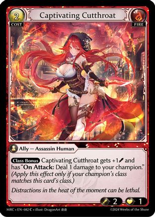 Captivating Cutthroat (082) - Mercurial Heart Foil