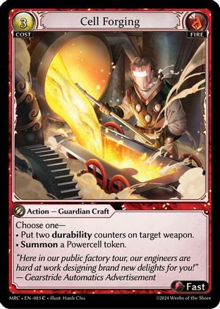 Cell Forging (083) - Mercurial Heart Foil