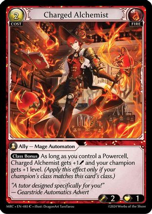 Charged Alchemist (085) - Mercurial Heart Foil