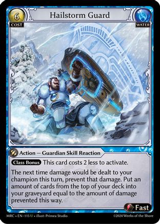 Hailstorm Guard (115) - Mercurial Heart Foil