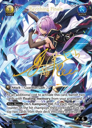 Ravishing Finale (CSR) (130) - Mercurial Heart Foil