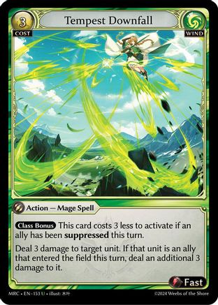 Tempest Downfall (153) - Mercurial Heart Foil