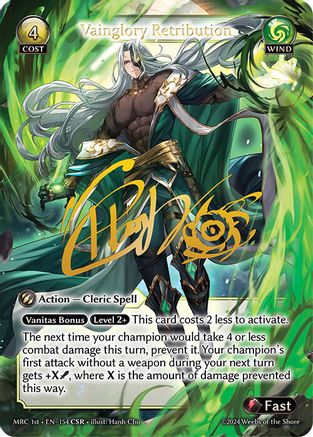 Vainglory Retribution (CSR) (154) - Mercurial Heart Foil