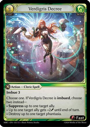 Verdigris Decree (155) - Mercurial Heart