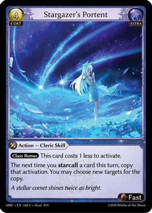 Stargazer's Portent (168) - Mercurial Heart Foil