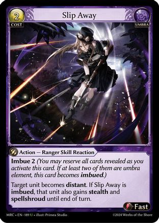 Slip Away (189) - Mercurial Heart Foil