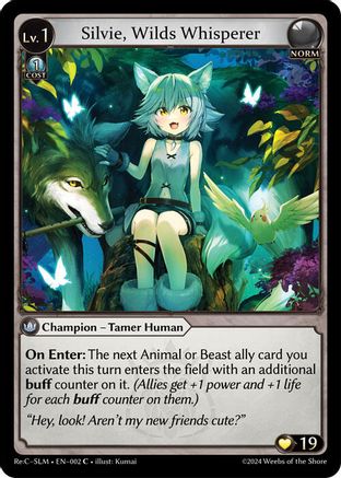 Silvie, Wilds Whisperer (002) - Silvie ReCollection Slime Sovereign