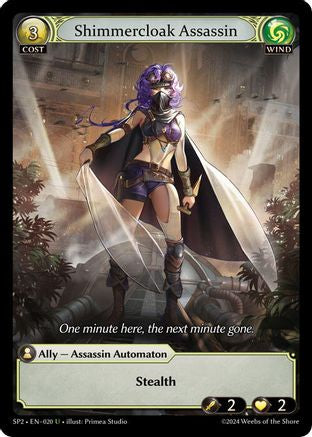 Shimmercloak Assassin (020) - Supporter Pack 2 Foil