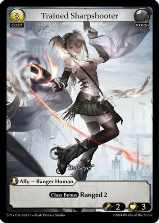 Trained Sharpshooter (024) - Supporter Pack 2 Foil