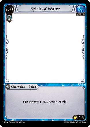 Spirit of Water (040) - Supporter Pack 2