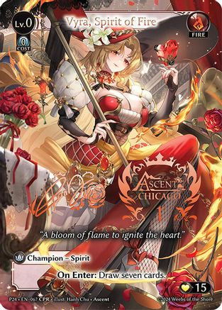 Vyra, Spirit of Fire (CPR) (067) - Promotional Cards