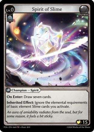 Spirit of Slime (068) - Promotional Cards Foil