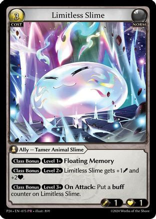 Limitless Slime (075) - Promotional Cards