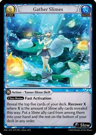 Gather Slimes (079) - Promotional Cards Foil