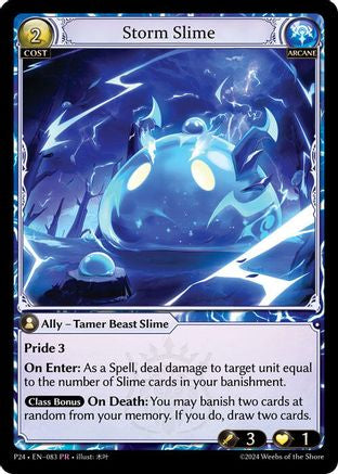 Storm Slime (083) - Promotional Cards Foil