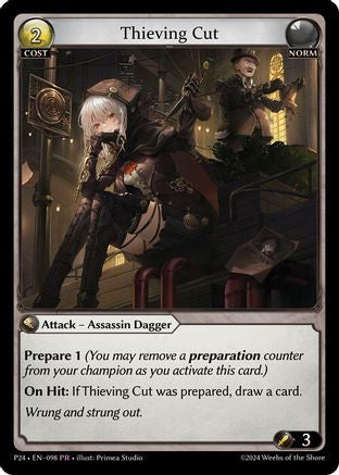 Thieving Cut (098) - Promotional Cards