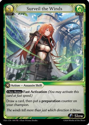 Surveil the Winds (104) - Promotional Cards