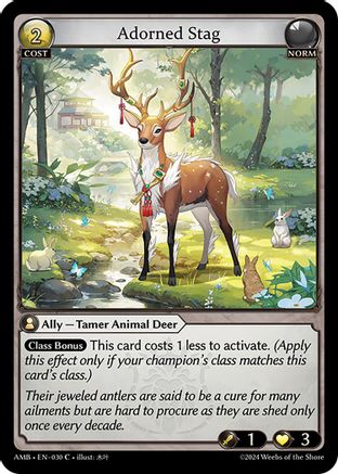 Adorned Stag (030) - Mortal Ambition