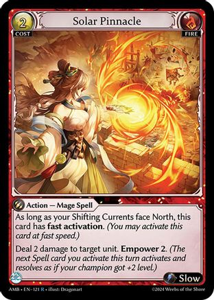 Solar Pinnacle (121) - Mortal Ambition