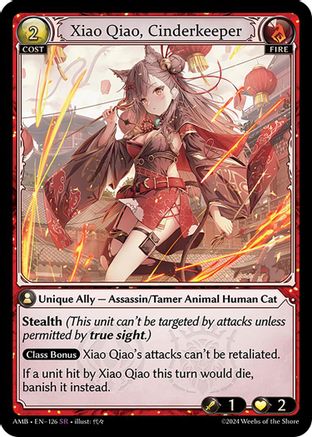 Xiao Qiao, Cinderkeeper (126) - Mortal Ambition