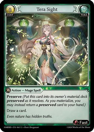 Tera Sight (061) - Mortal Ambition Starter Decks