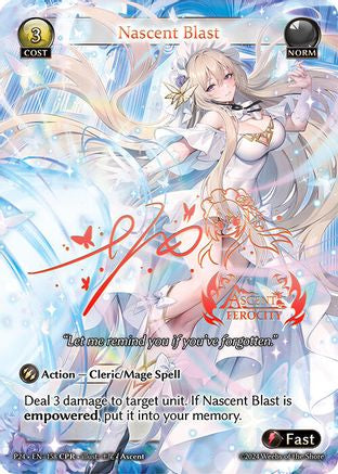 Nascent Blast (CPR) (158) - Promotional Cards