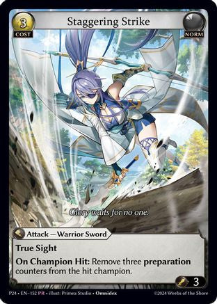 Staggering Strike (152) - Promotional Cards