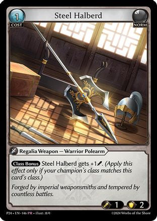 Steel Halberd (146) - Promotional Cards Foil