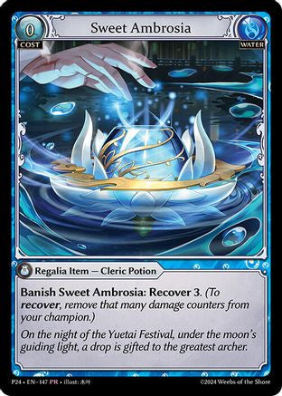 Sweet Ambrosia (147) - Promotional Cards Foil