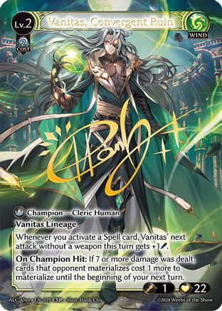 Vanitas, Convergent Ruin (CSR) (019) - Alchemical Revolution Alter Edition