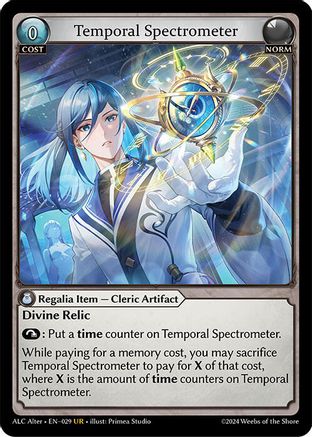 Temporal Spectrometer (029) - Alchemical Revolution Alter Edition