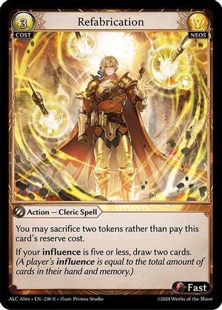 Refabrication (230) - Alchemical Revolution Alter Edition