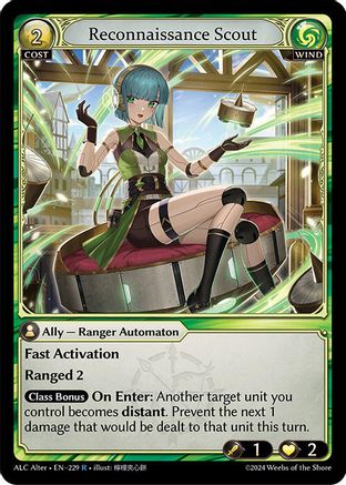 Reconnaissance Scout (229) - Alchemical Revolution Alter Edition