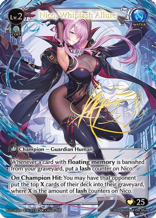 Nico, Whiplash Allure (CSR) (017) - Alchemical Revolution Alter Edition