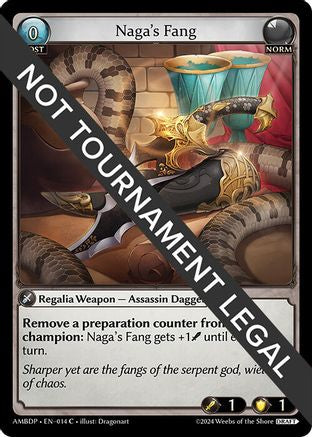 Naga's Fang (014) - Mortal Ambition Draft Pack