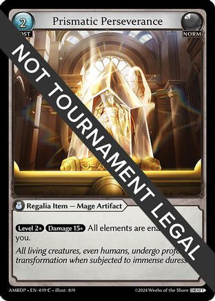 Prismatic Perseverance (019) - Mortal Ambition Draft Pack