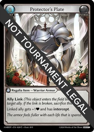 Protector's Plate (020) - Mortal Ambition Draft Pack