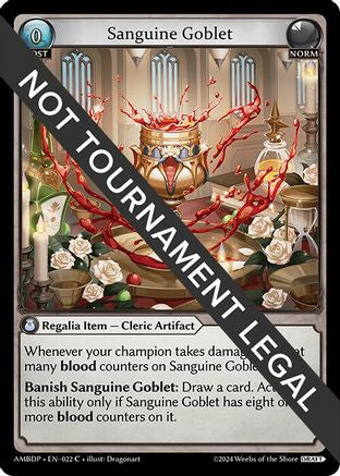 Sanguine Goblet (022) - Mortal Ambition Draft Pack