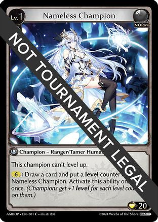 Nameless Champion (Ranger/Tamer) (001) - Mortal Ambition Draft Pack