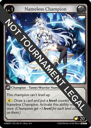 Nameless Champion (Tamer/Warrior) (001) - Mortal Ambition Draft Pack