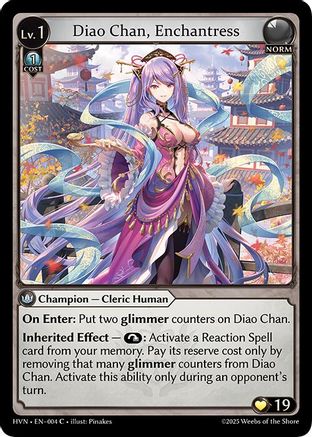 Diao Chan, Enchantress (004) - Abyssal Heaven