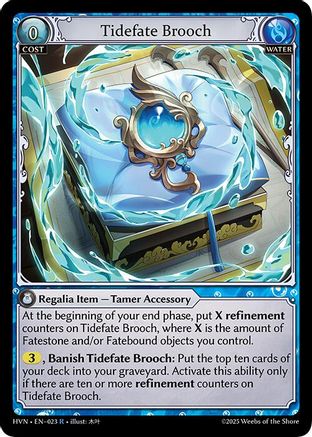 Tidefate Brooch (023) - Abyssal Heaven Foil