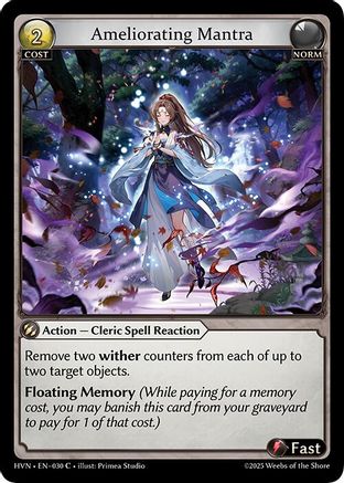 Ameliorating Mantra (030) - Abyssal Heaven Foil