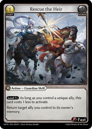 Rescue the Heir (059) - Abyssal Heaven